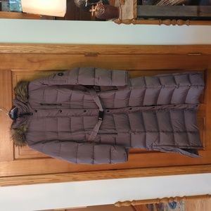 Michael Kors Long Down Parka Puffer Jacket Medium